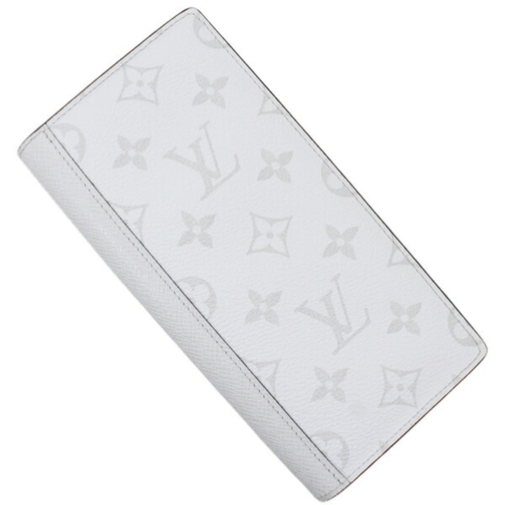 Louis Vuitton Taigarama Blanc White Taigarama Long Wallet