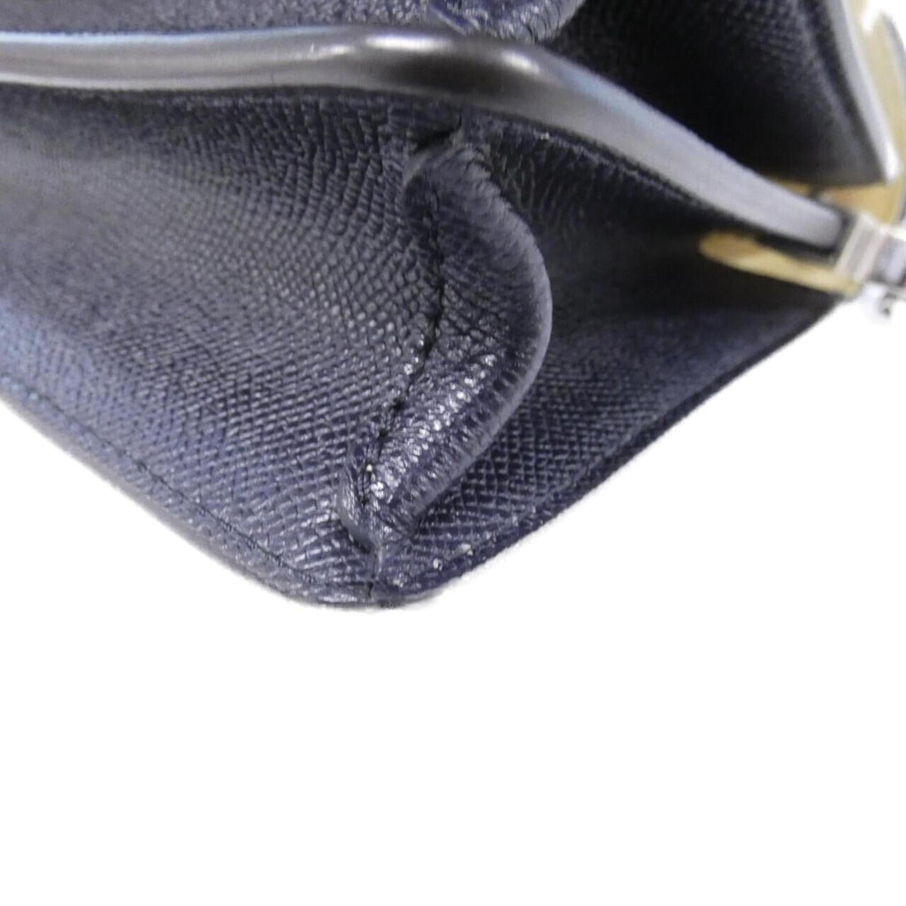 Louis Vuitton Blue Leather Shoulder Bag