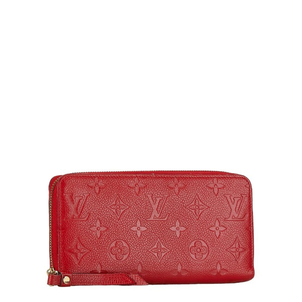 Louis Vuitton Auriane Red Color Leather Coin Purse/Coin Case