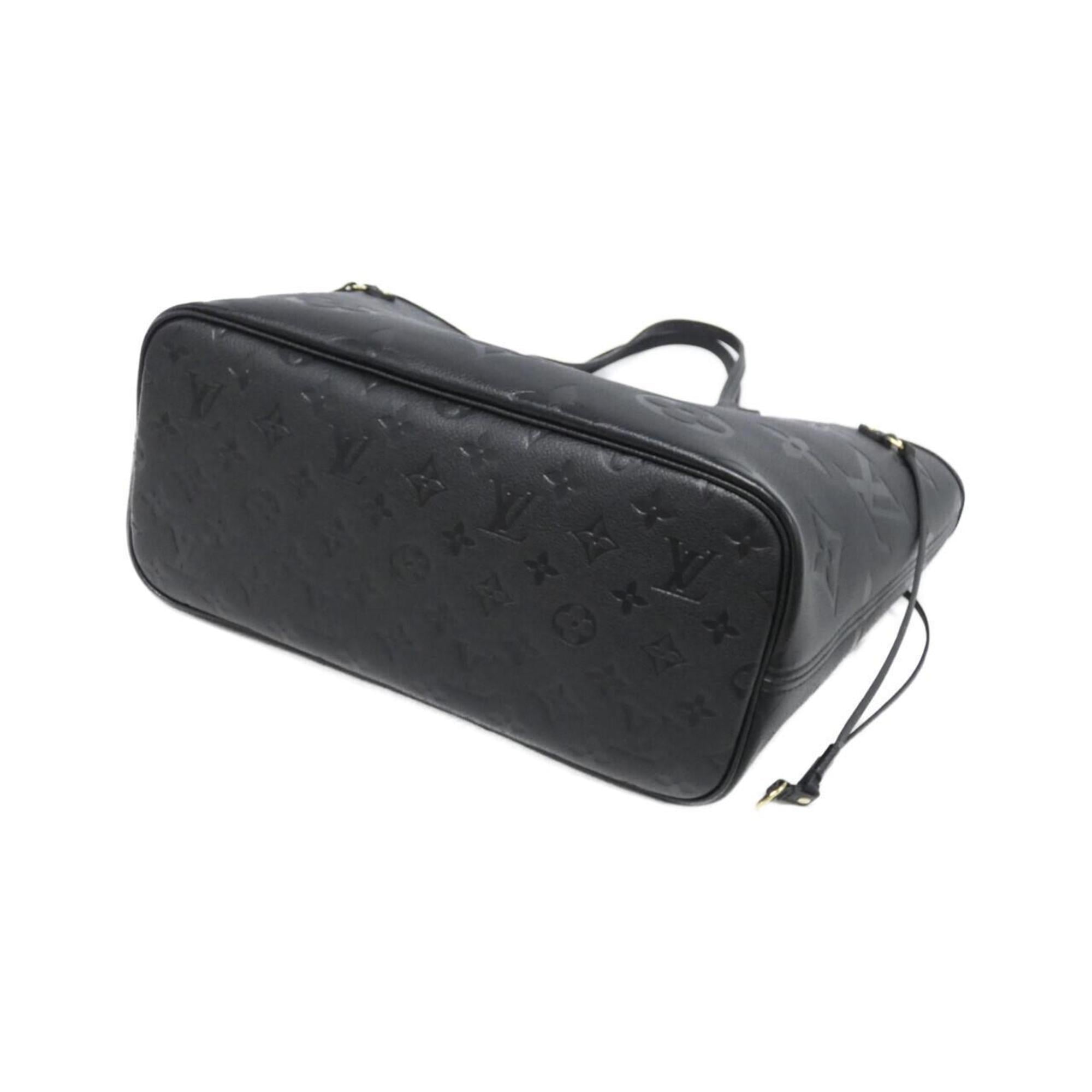 Louis Vuitton Black Leather Handbag Pouch