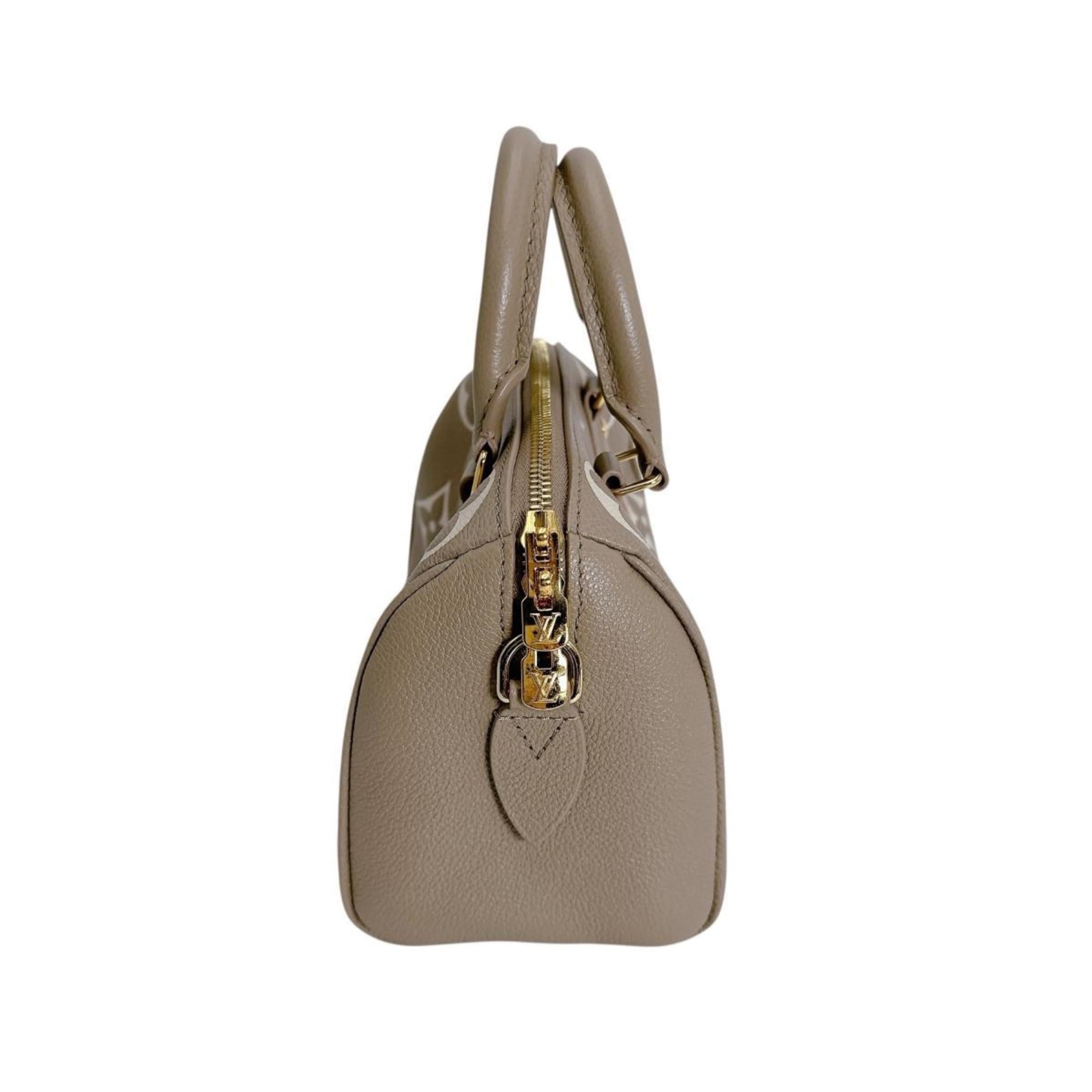 Louis Vuitton Beige Tourterelle Monogram Empreinte Shoulder Bag