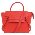 Celine Red Color Leather Handbag