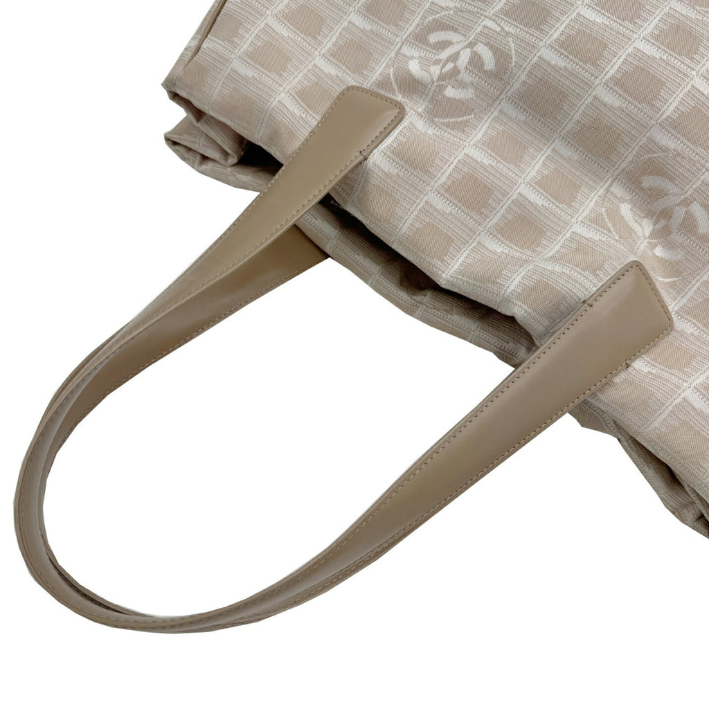 Chanel Beige New Travel Line Tote Bag