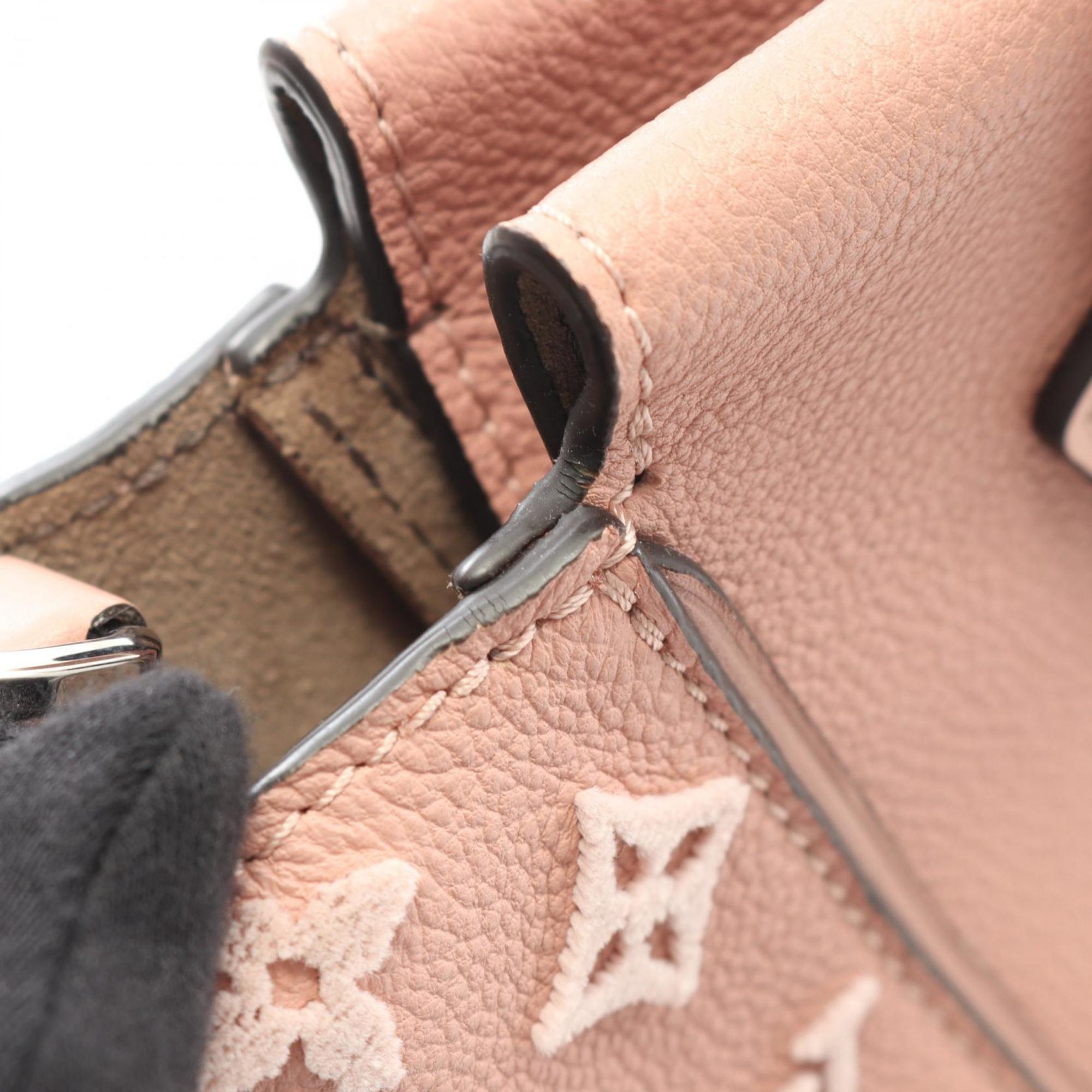 Louis Vuitton Magnolia Pink Leather Handbag