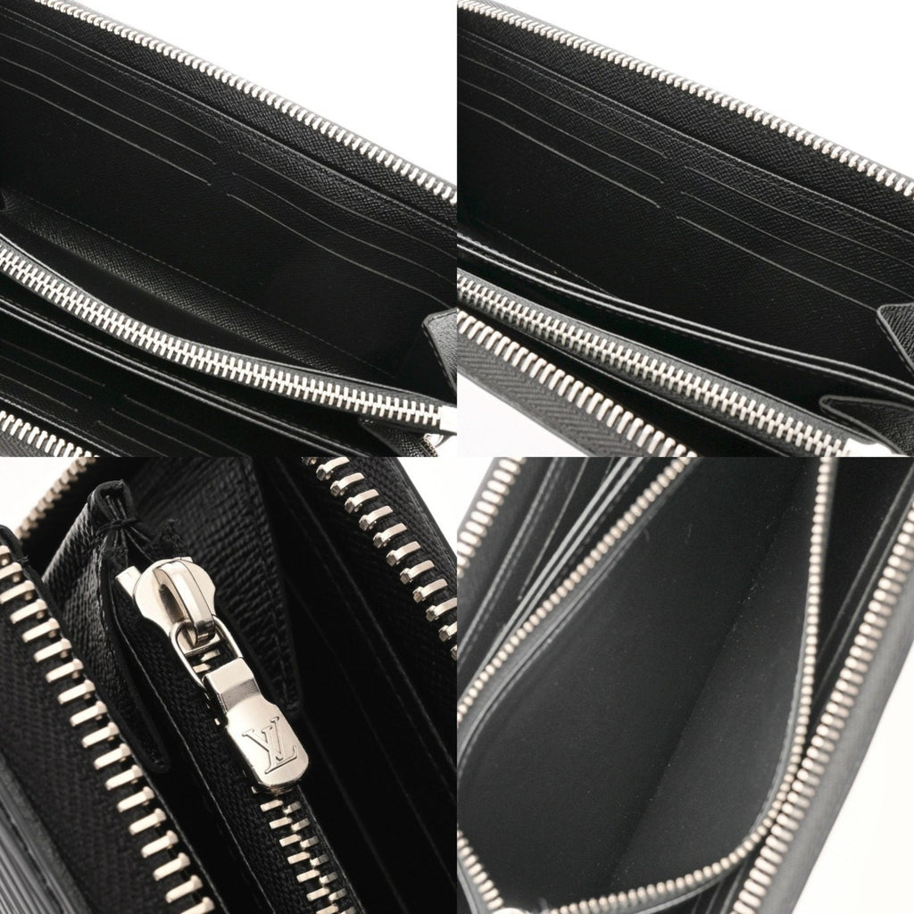 Louis Vuitton Noir Leather Long Wallet