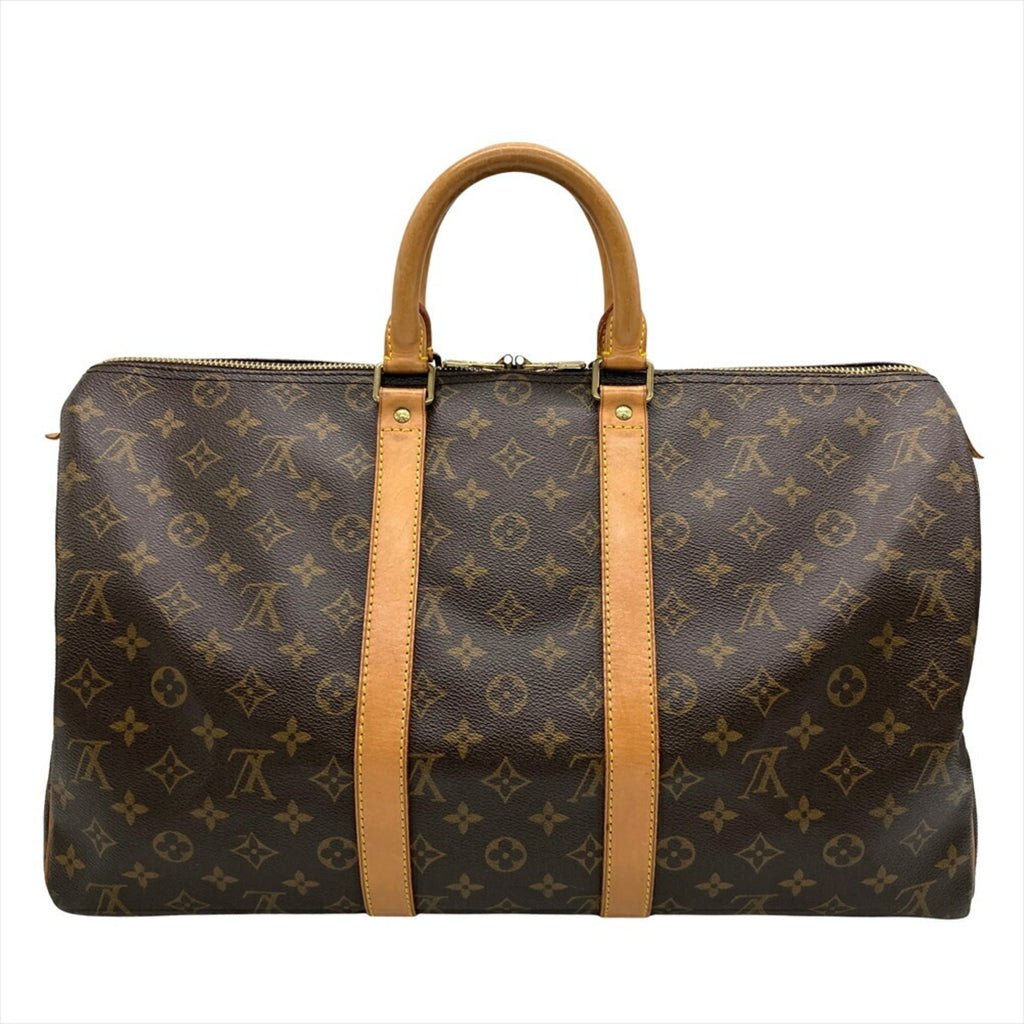 Louis Vuitton Brown Monogram Canvas Boston Bag
