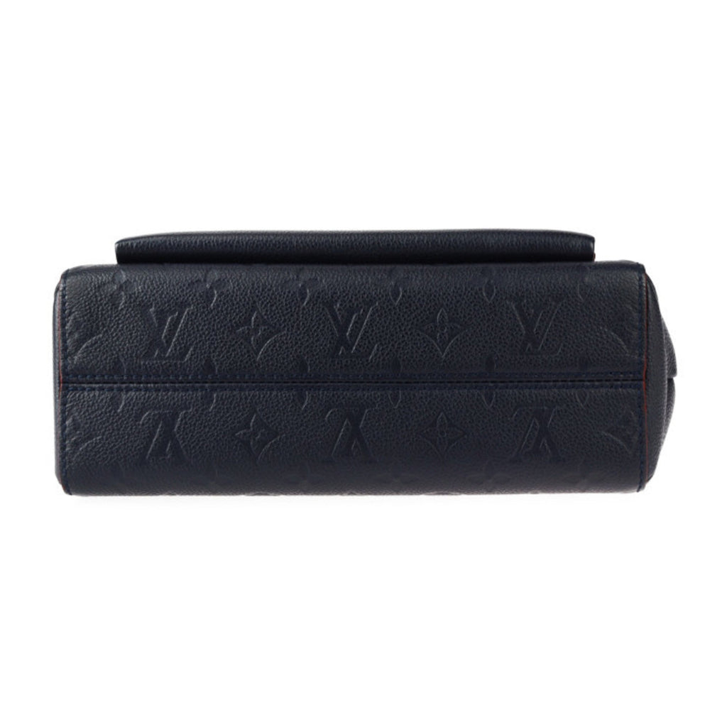Louis Vuitton Monogram Empreinte Marine Rouge Leather Handbag Pochette Shoulder Bag