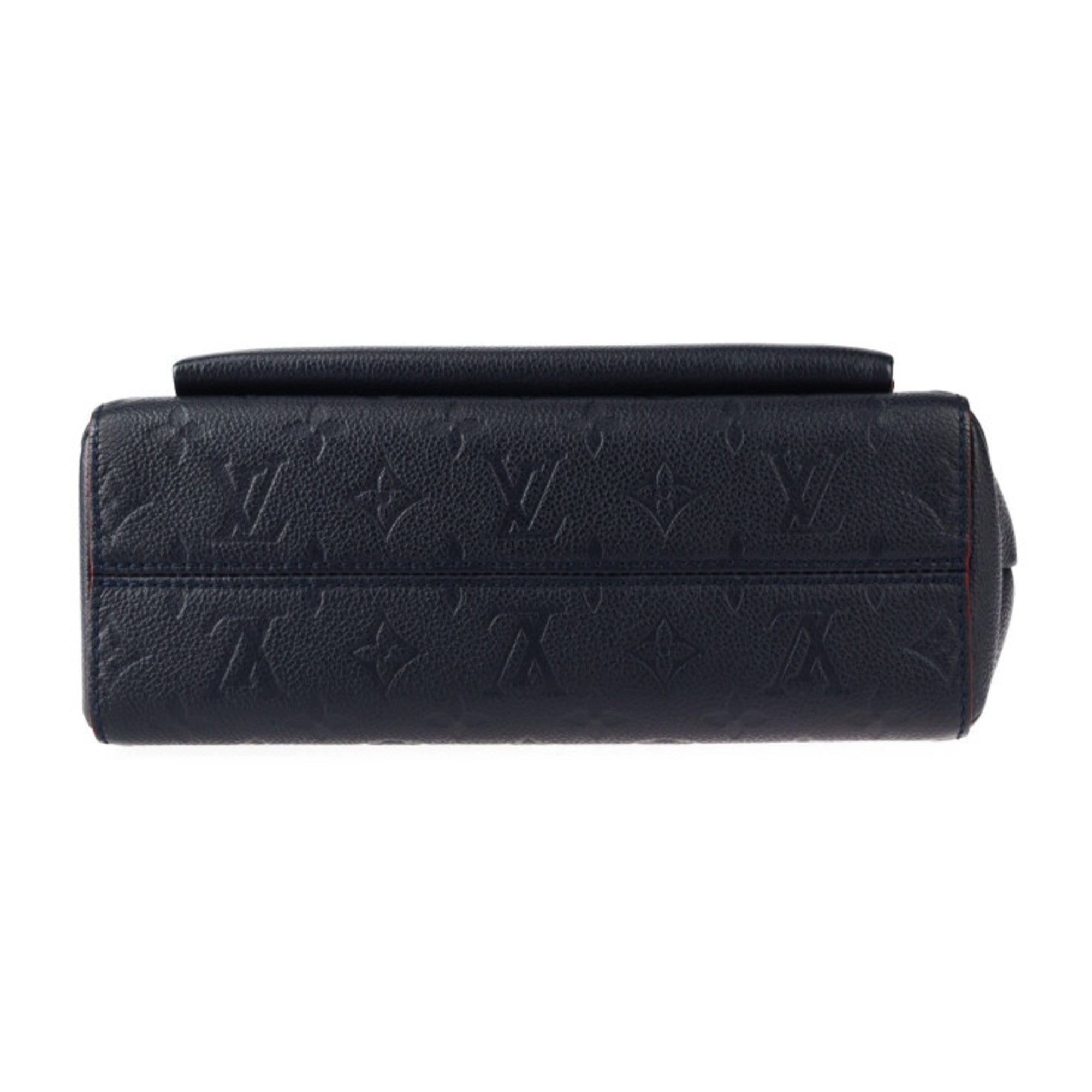 Louis Vuitton Monogram Empreinte Marine Rouge Leather Handbag Pochette Shoulder Bag
