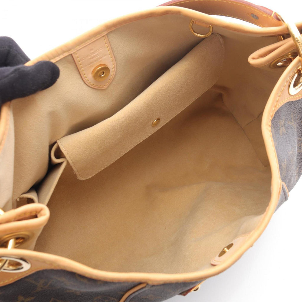 Louis Vuitton Brown Monogram Coated Canvas Shoulder Bag