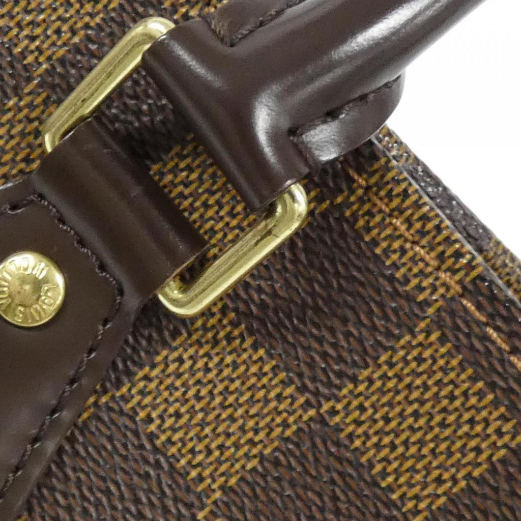 Louis Vuitton Brown Coated Canvas Handbag Tote Bag