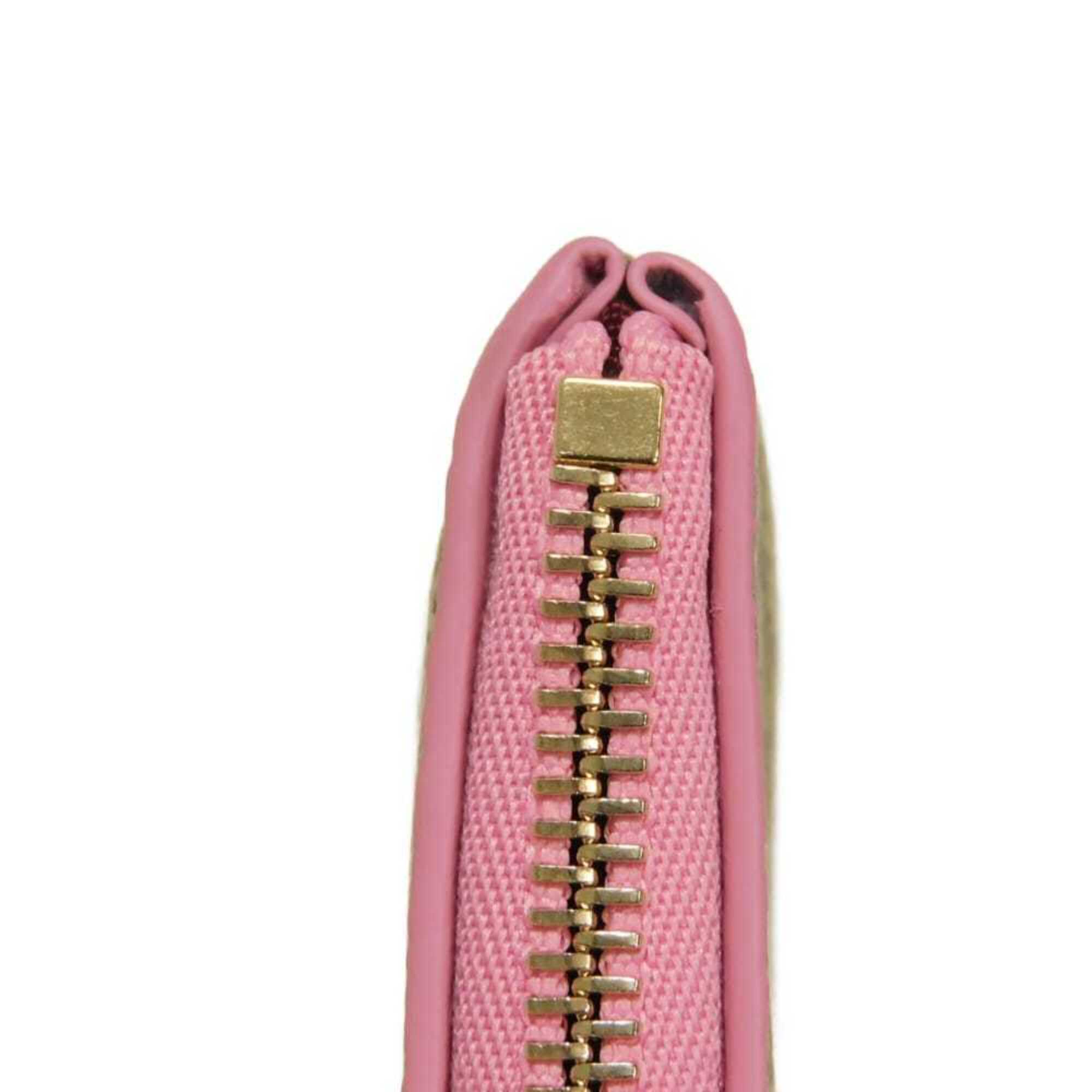 Gucci Gg Supreme Beige Gg Supreme Canvas Leather Coin Purse/Coin Case (Pre-Owned)