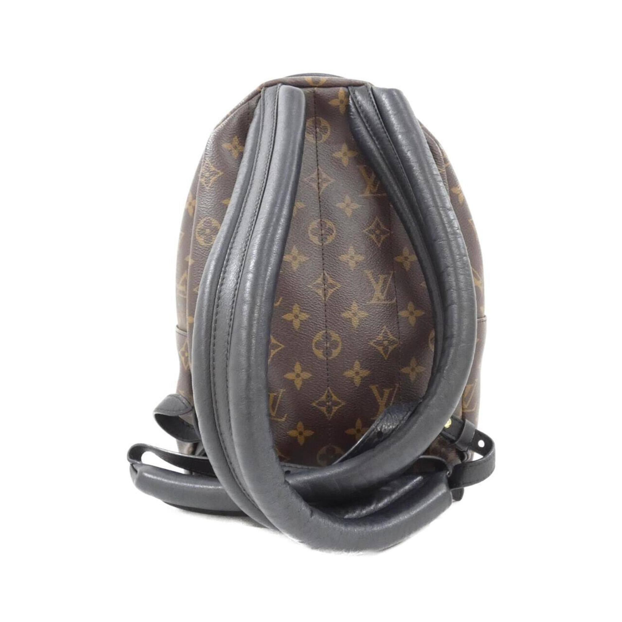 Louis Vuitton Brown Coated Canvas Backpack
