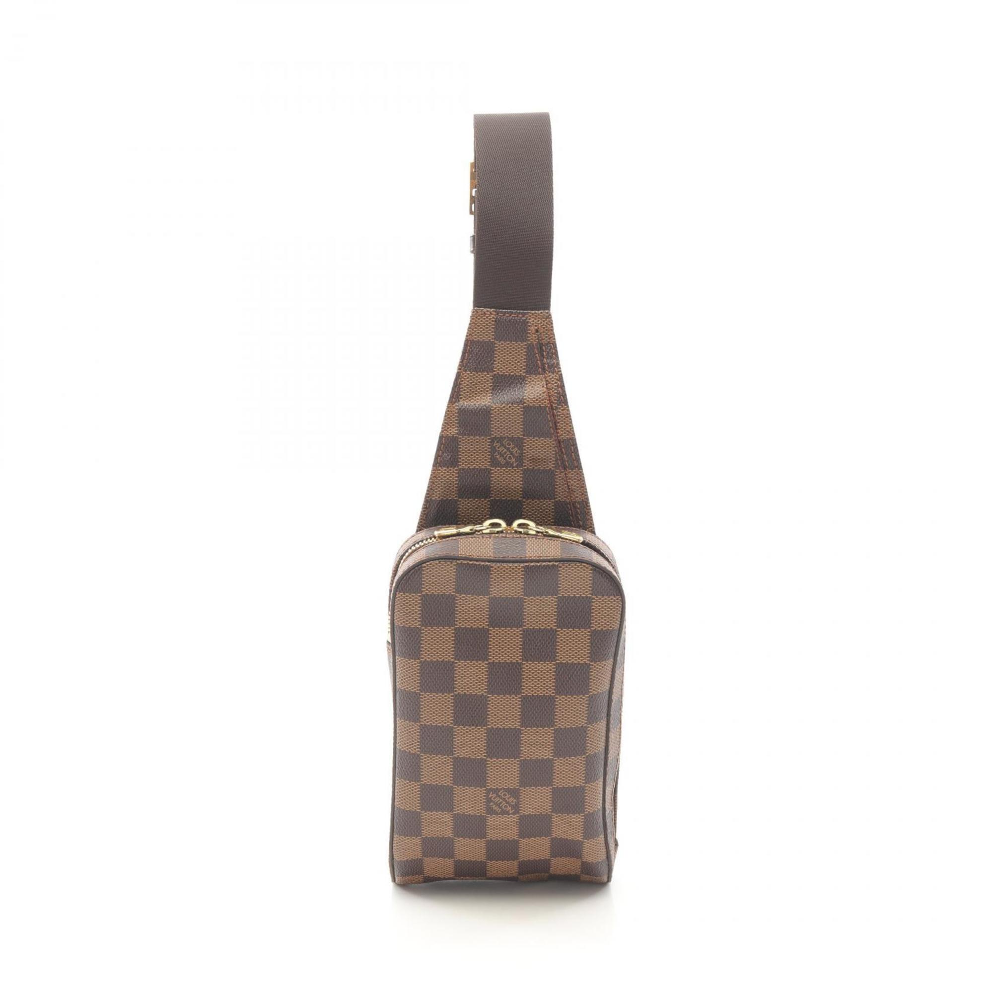 Louis Vuitton Brown Damier Canvas Coated Canvas Fanny Pack Sling Bag