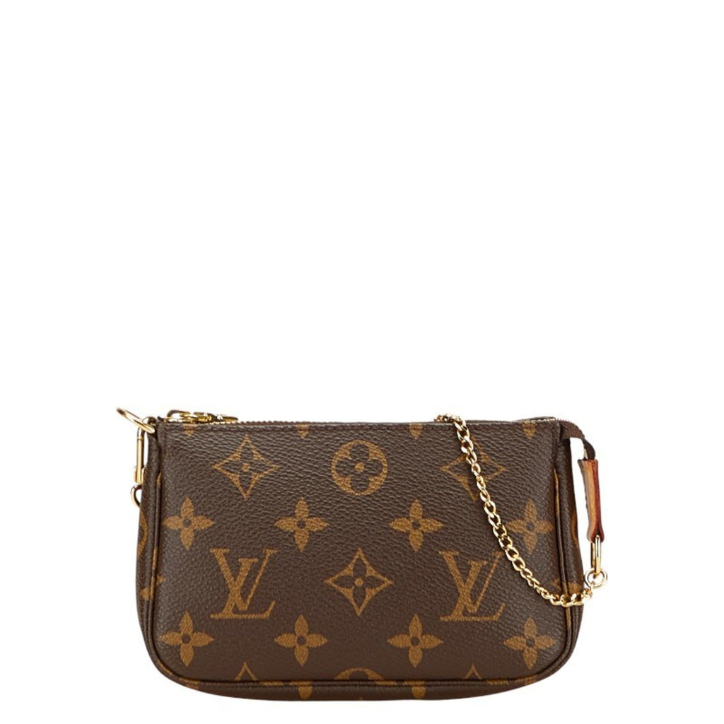 Louis Vuitton Monogram Brown Pvc Leather Pochette