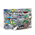 Louis Vuitton Multi-Color Canvas Leather Clutch Bag