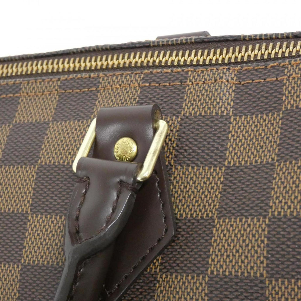 Louis Vuitton Ebene Coated Canvas Boston Bag