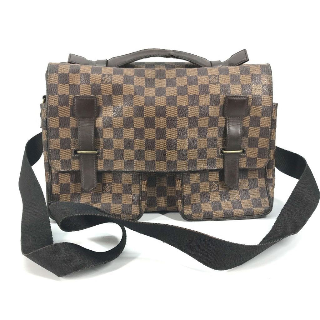 Louis Vuitton Brown Damier Canvas Ebene Galle Damier Canvas Messenger Bag Shoulder Bag