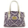 Louis Vuitton Purple Canvas Shoulder Bag Tote Bag