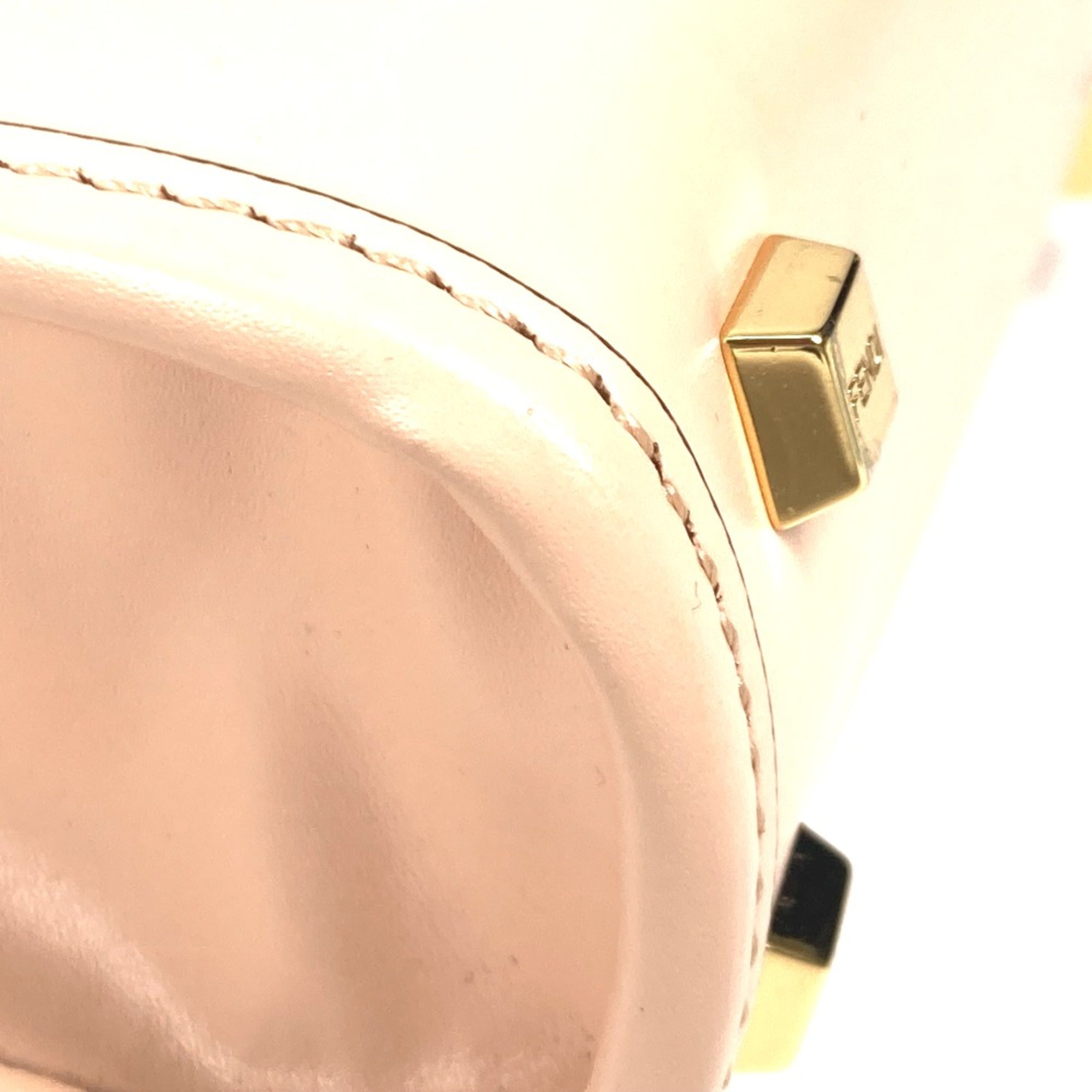 Fendi Beige Leather Handbag
