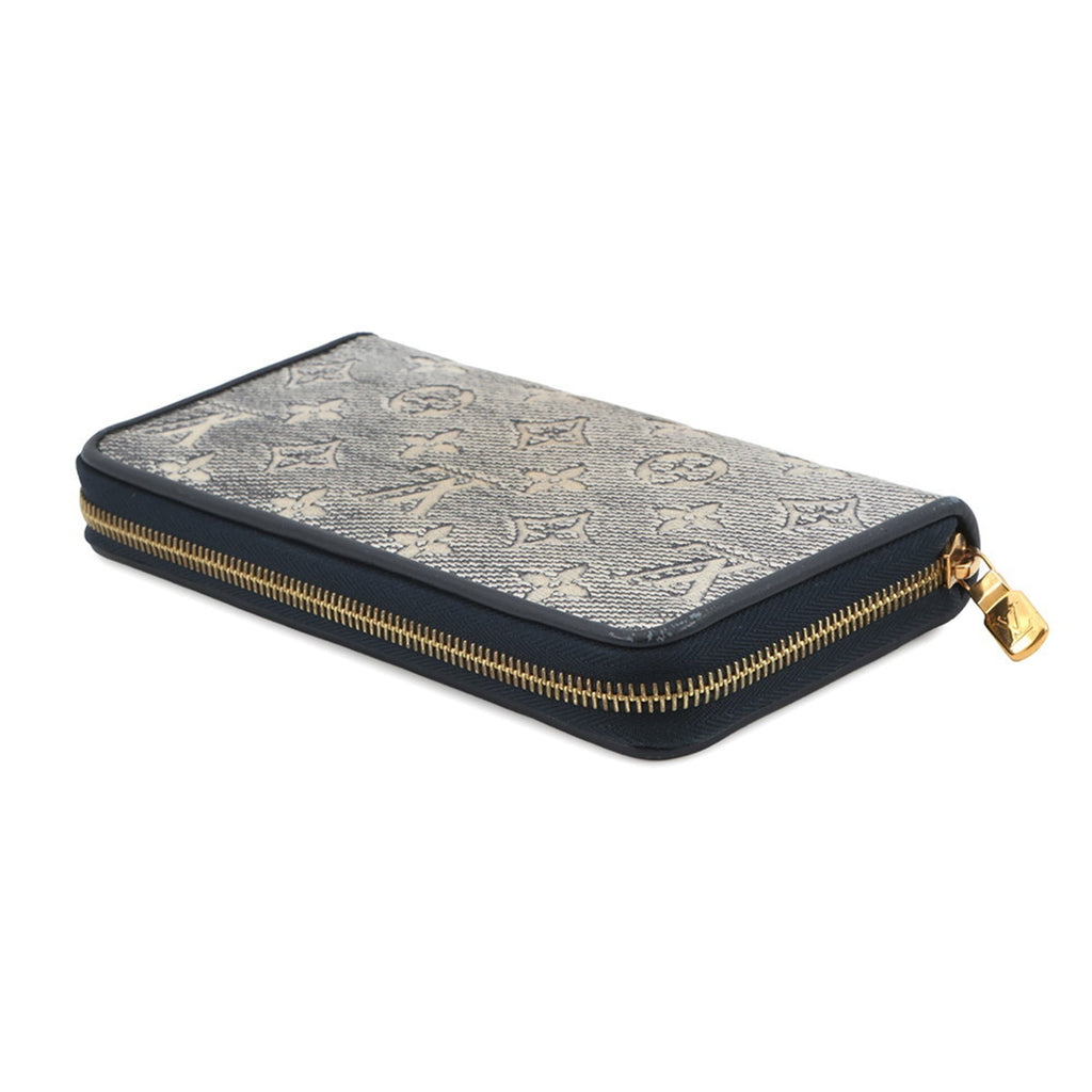 Louis Vuitton Monogram Navy Jacquard Long Wallet