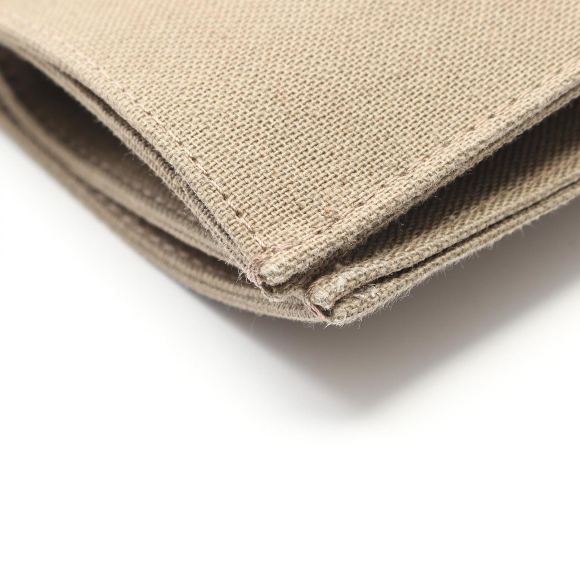 Fendi Beige Canvas Tote Bag