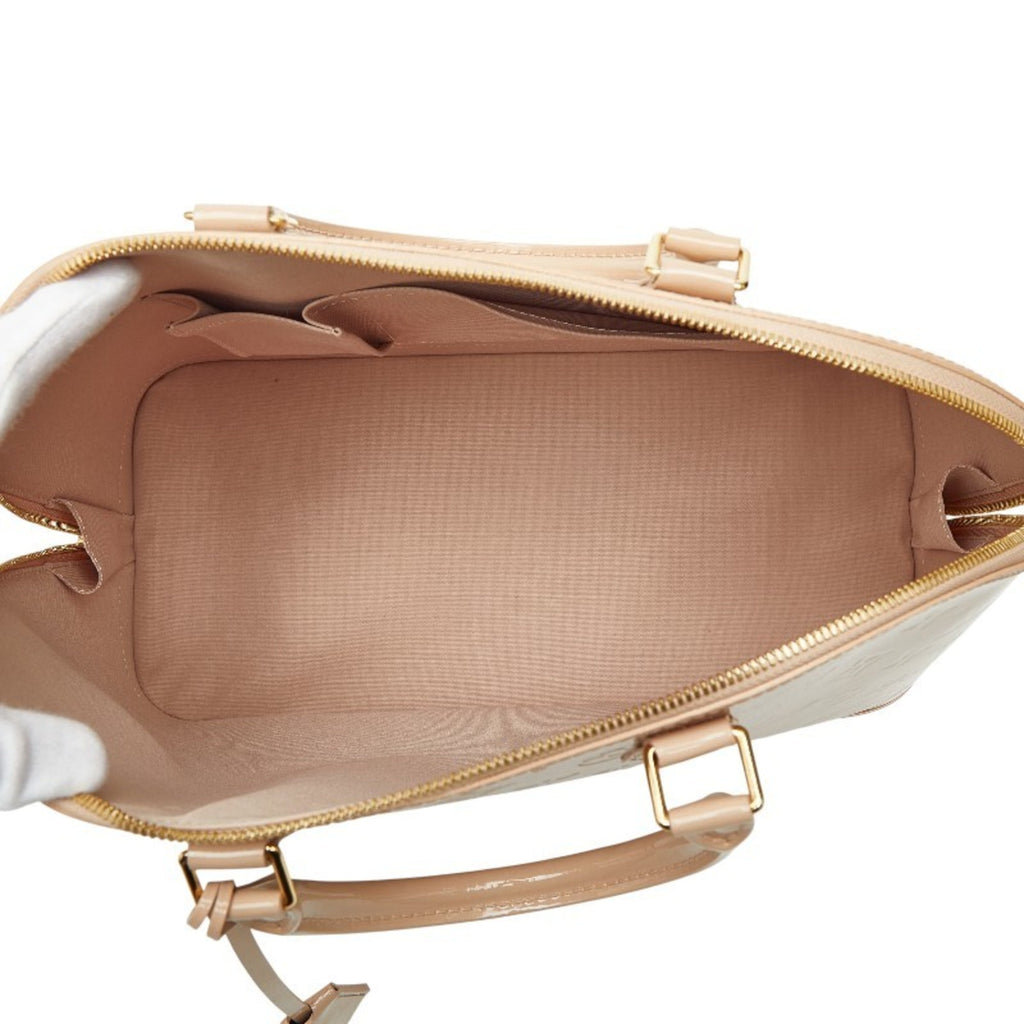 Louis Vuitton Monogram Rose Florentin Patent Leather Monogram Vernis Handbag