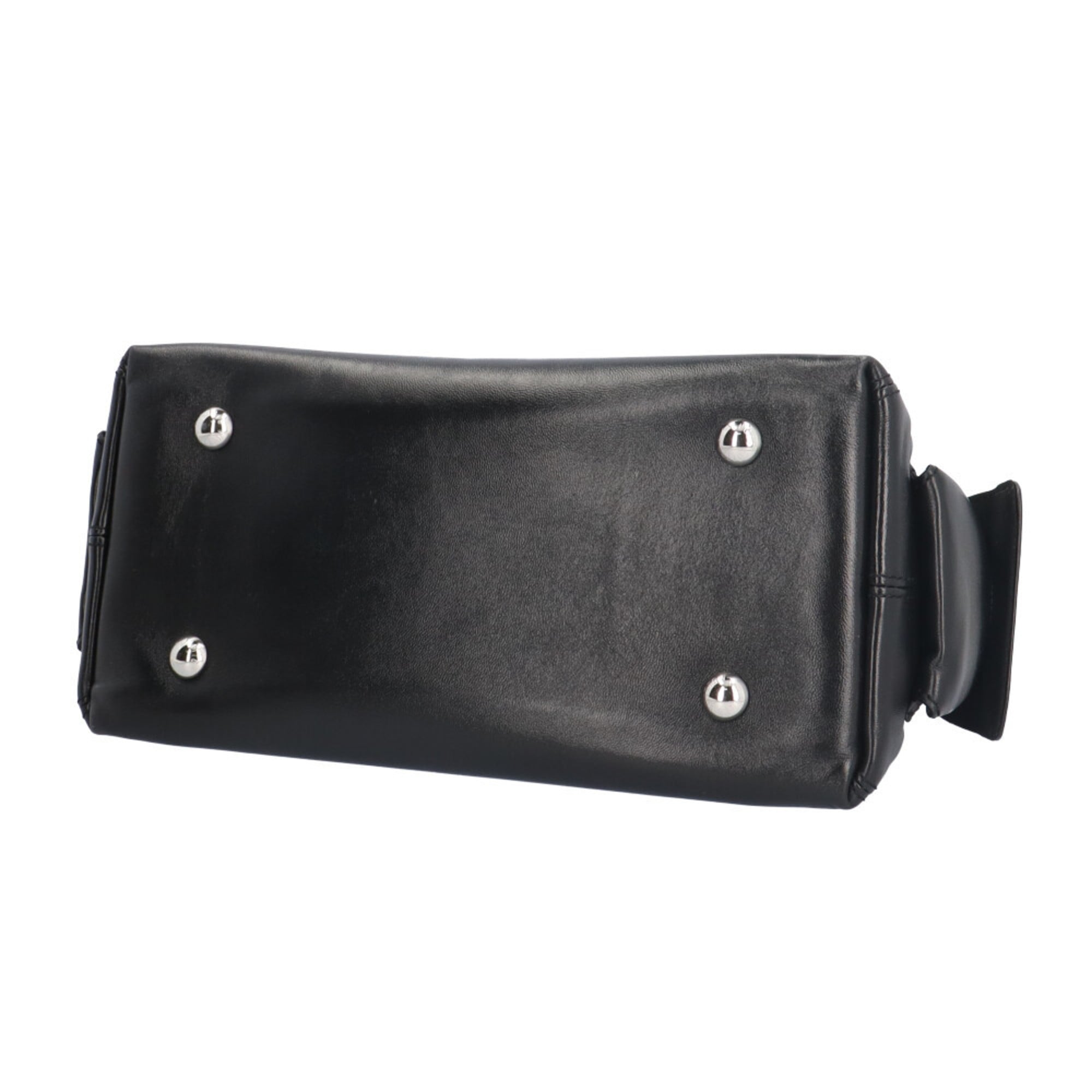 Louis Vuitton Black Leather Shoulder Bag