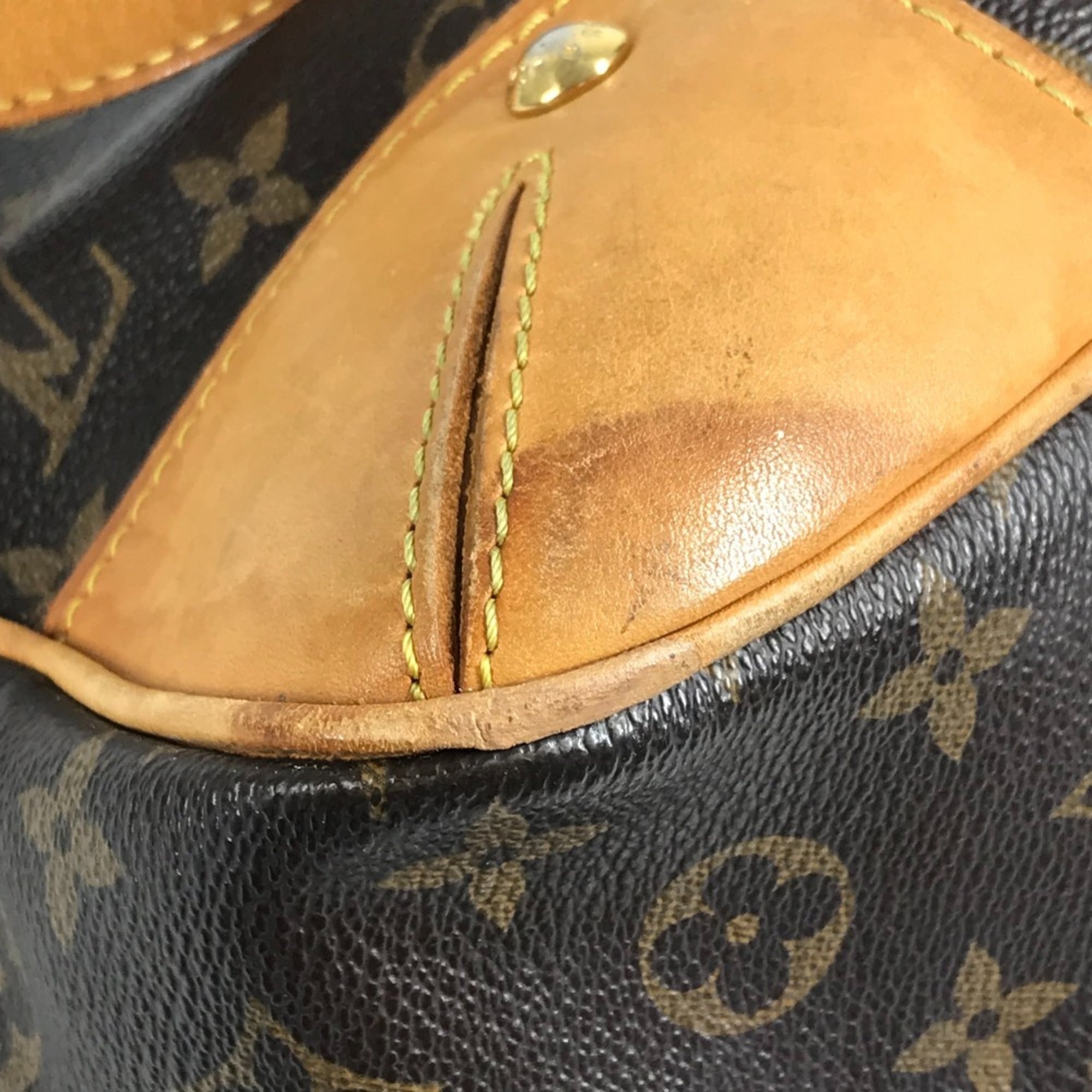 Louis Vuitton Brown Monogram Shoulder Bag Tote Bag