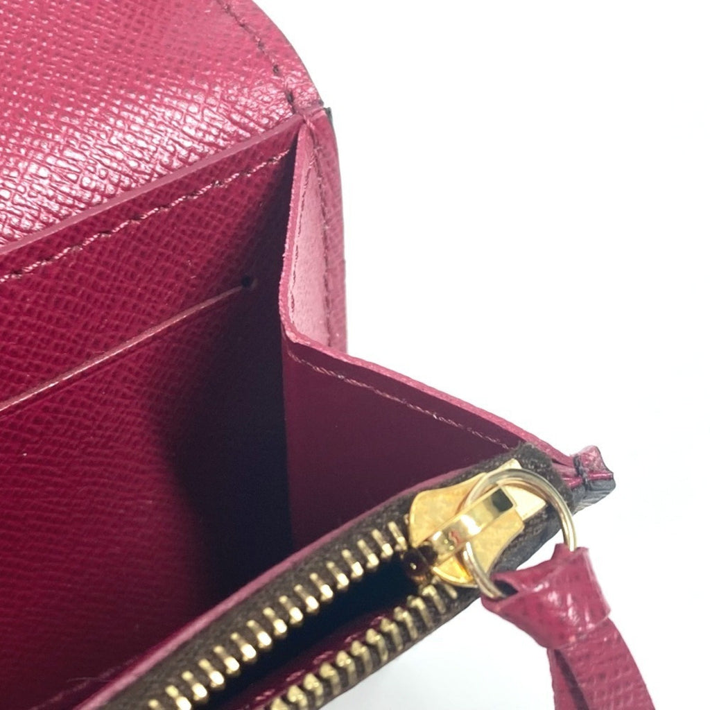 Louis Vuitton Brown Pink Metal Wallet