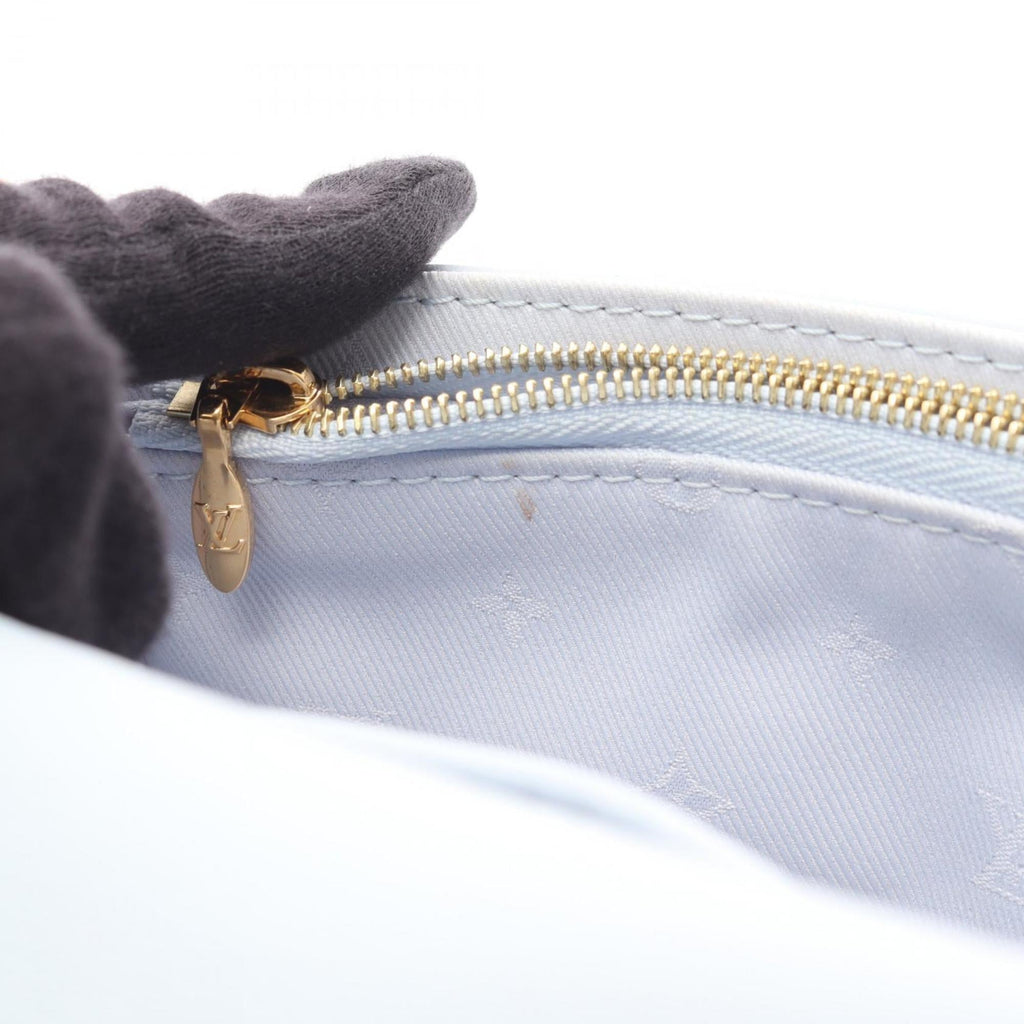 Louis Vuitton Blue Leather Shoulder Bag