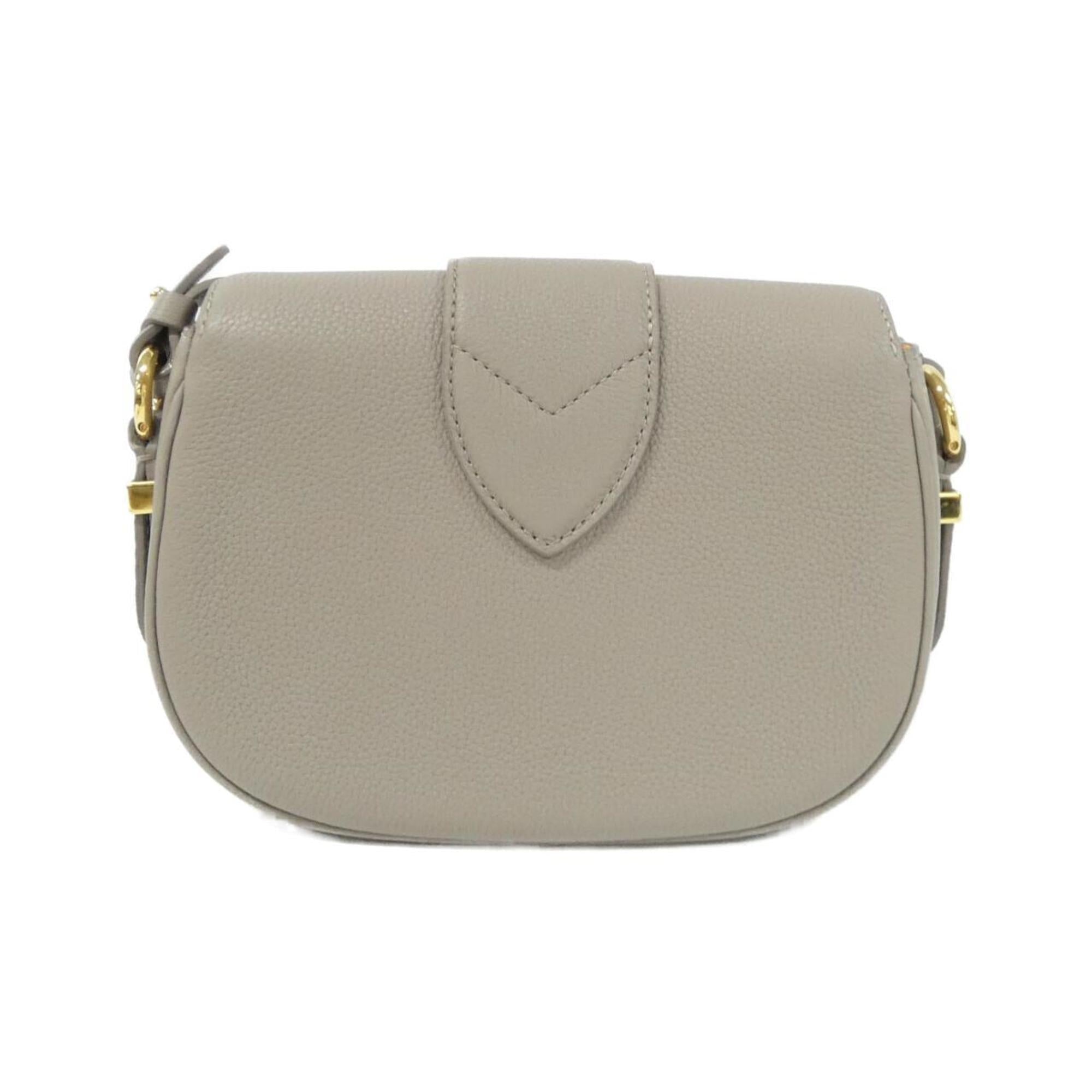 Louis Vuitton Gris Leather Shoulder Bag
