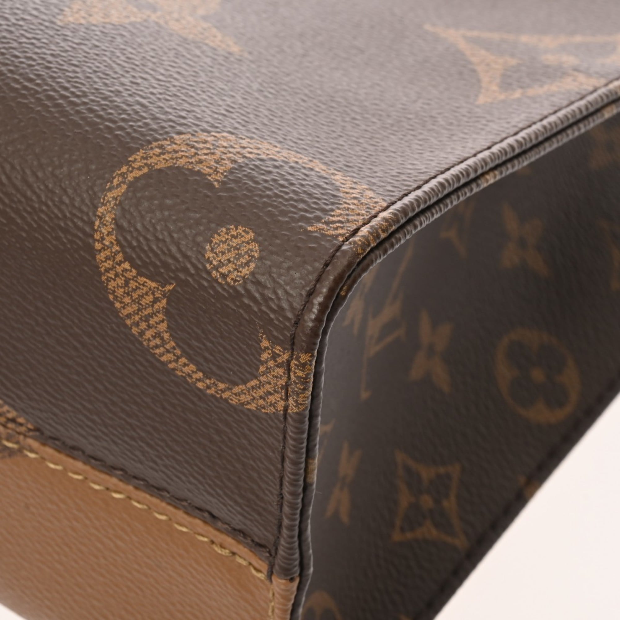 Louis Vuitton Brown Monogram Handbag Pouch