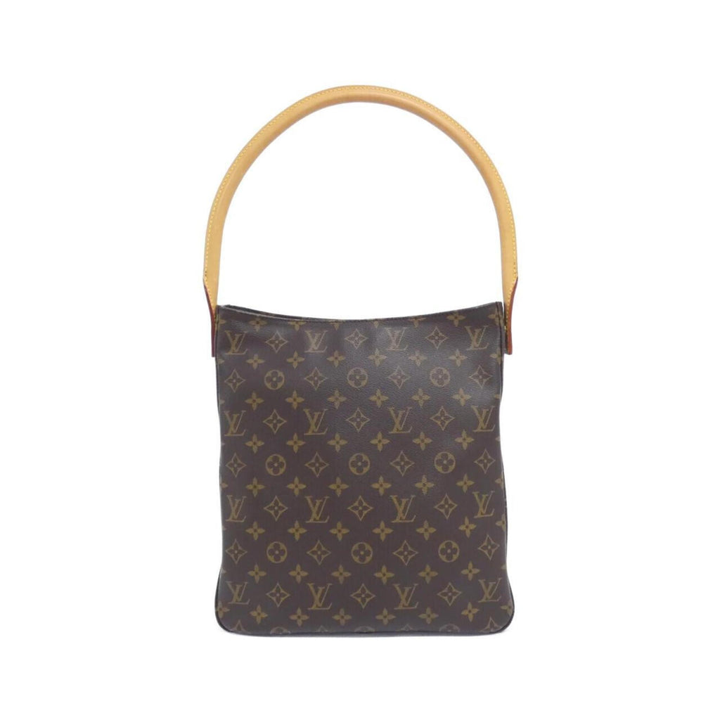 Louis Vuitton Brown Coated Canvas Shoulder Bag