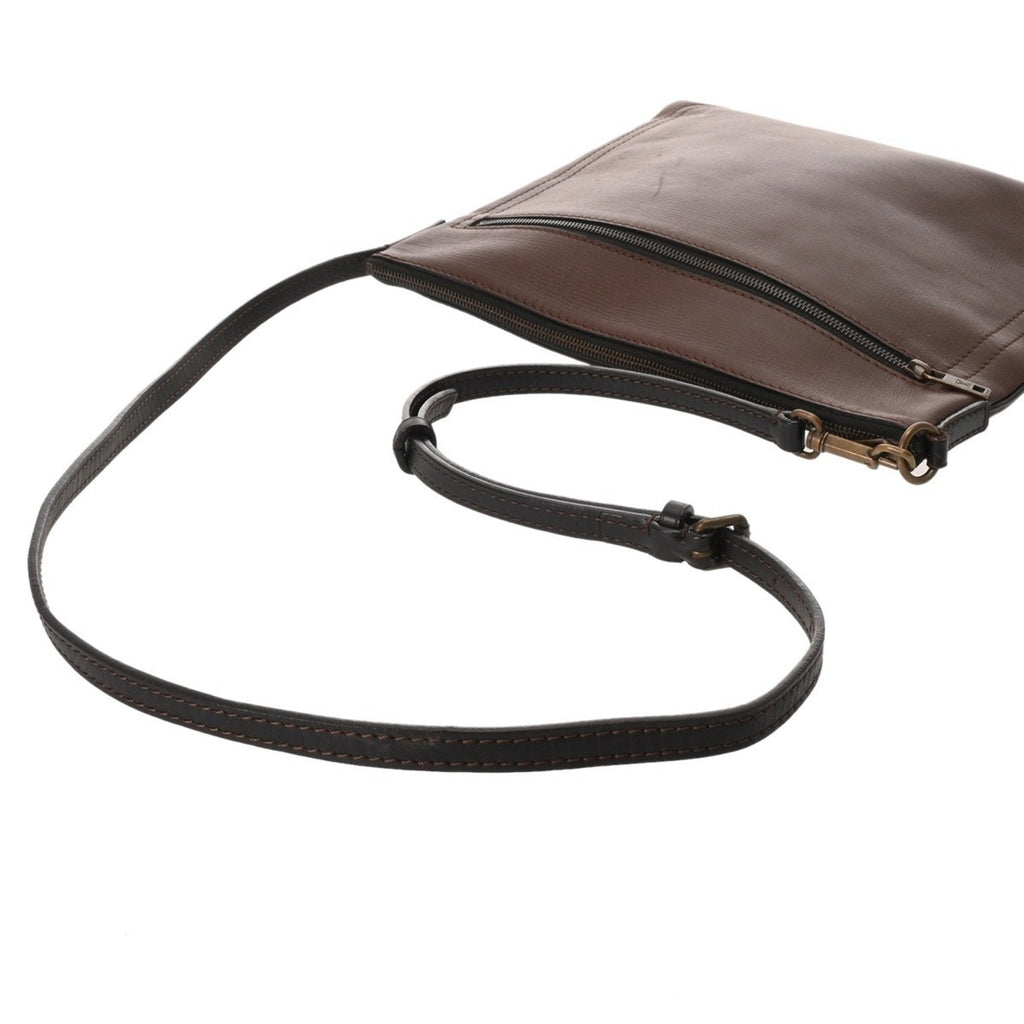 Louis Vuitton Coffee Utah Leather Shoulder Bag