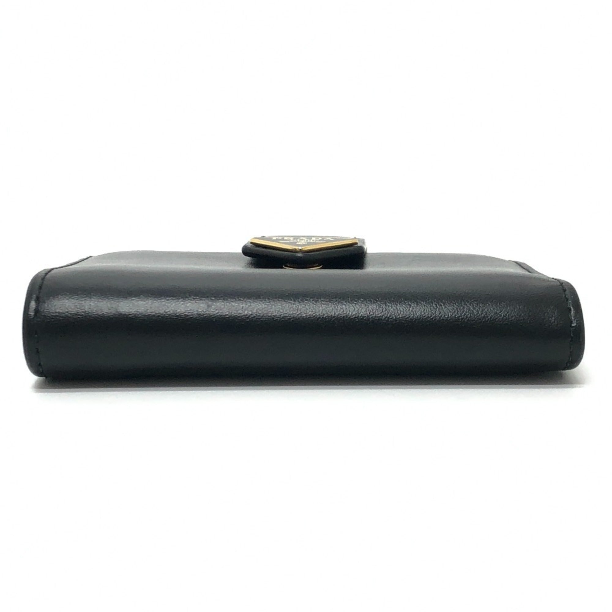 Prada Black Leather Wallet (Bi-Fold)