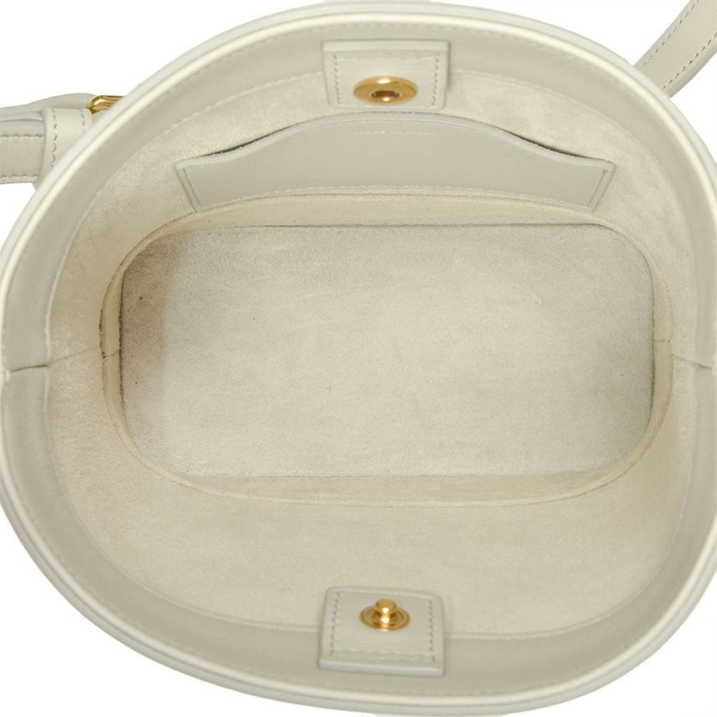 Celine White Leather Shoulder Bag