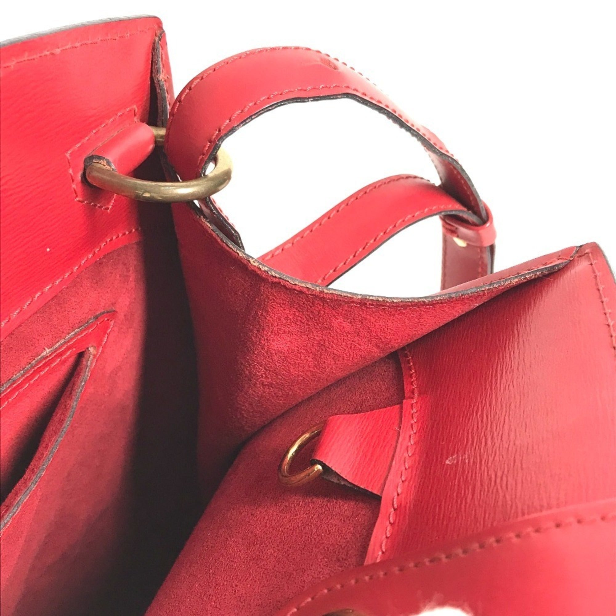 Louis Vuitton Castilian Red Red Color Epi Leather Shoulder Bag