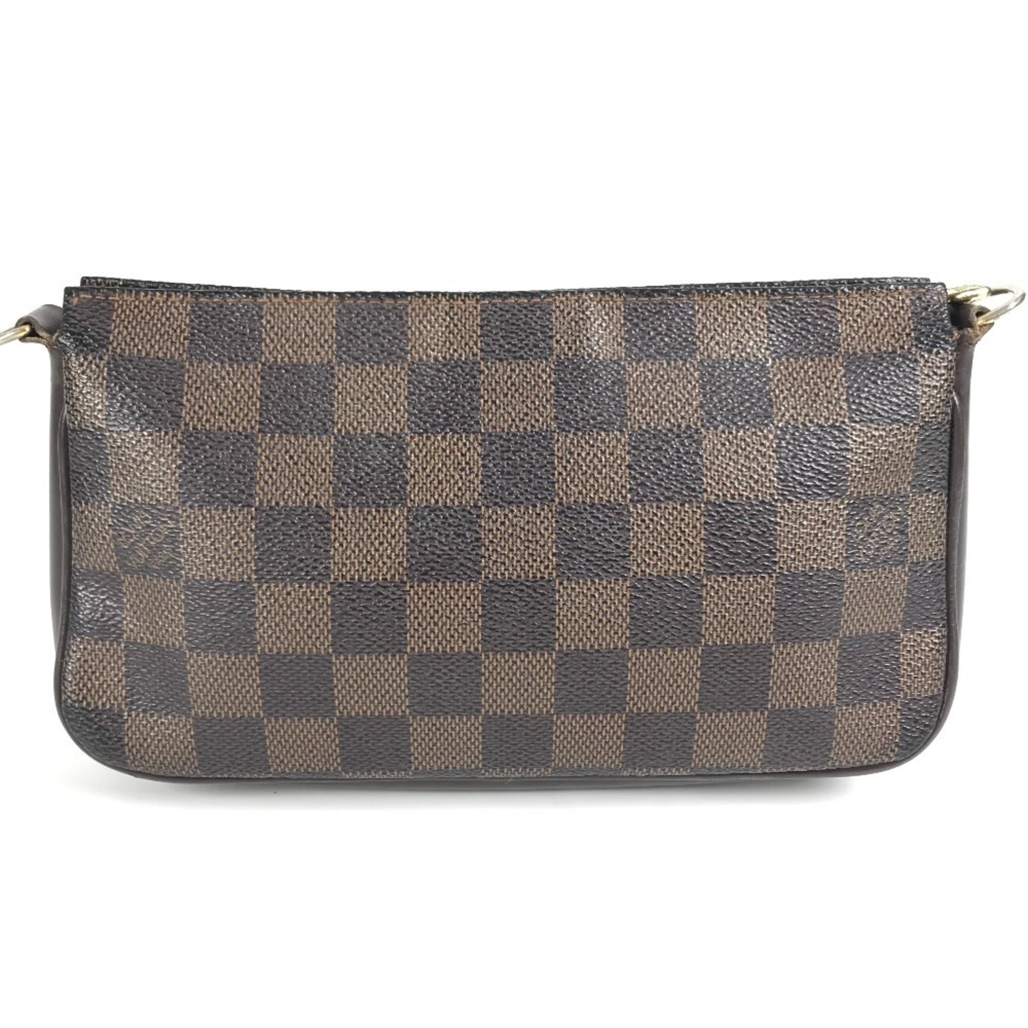 Louis Vuitton Brown Damier Canvas Ebene Damier Canvas Pochette Shoulder Bag