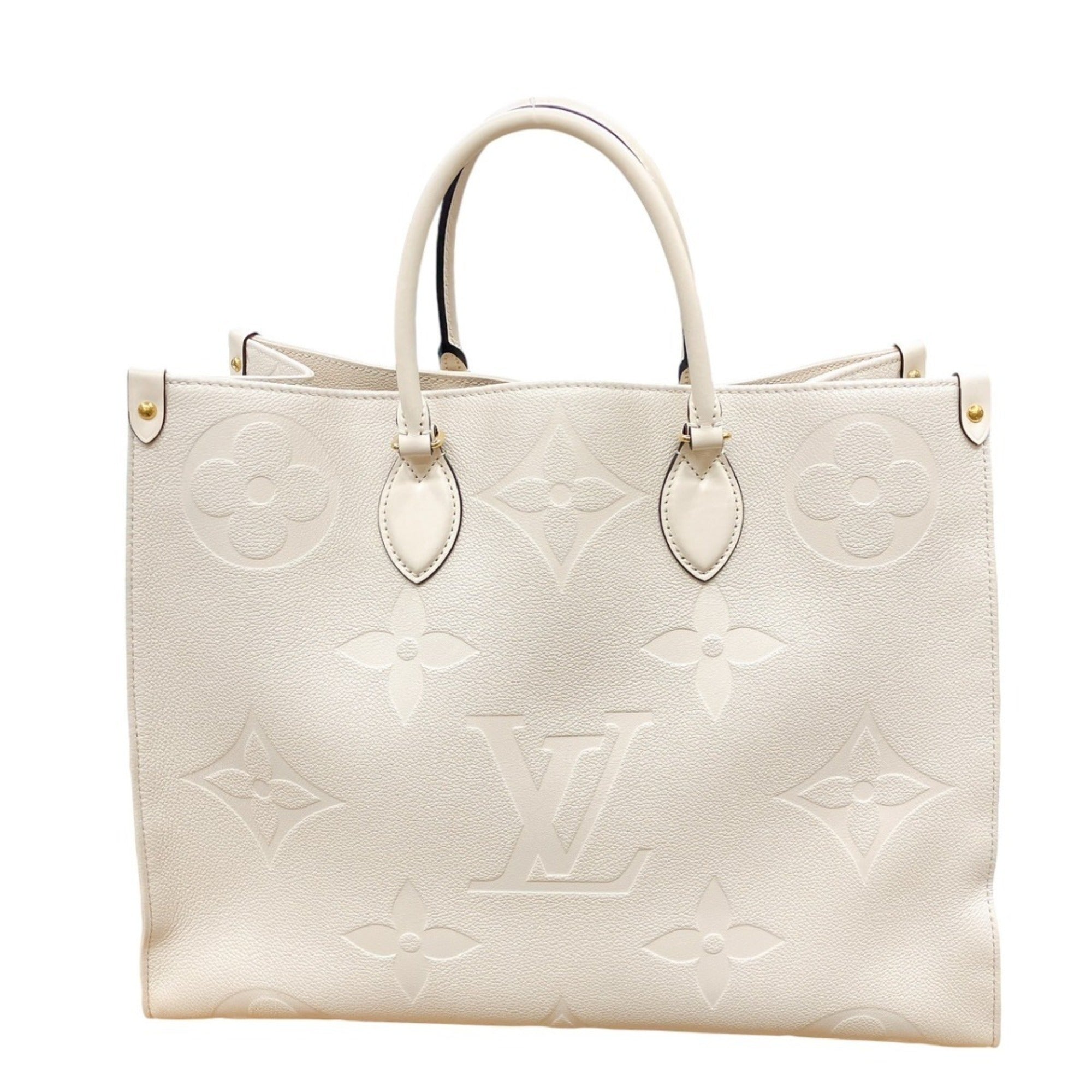 Louis Vuitton Monogram Empreinte Beige Monogram Empreinte Tote Bag