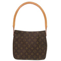 Louis Vuitton Brown Monogram Canvas Shoulder Bag