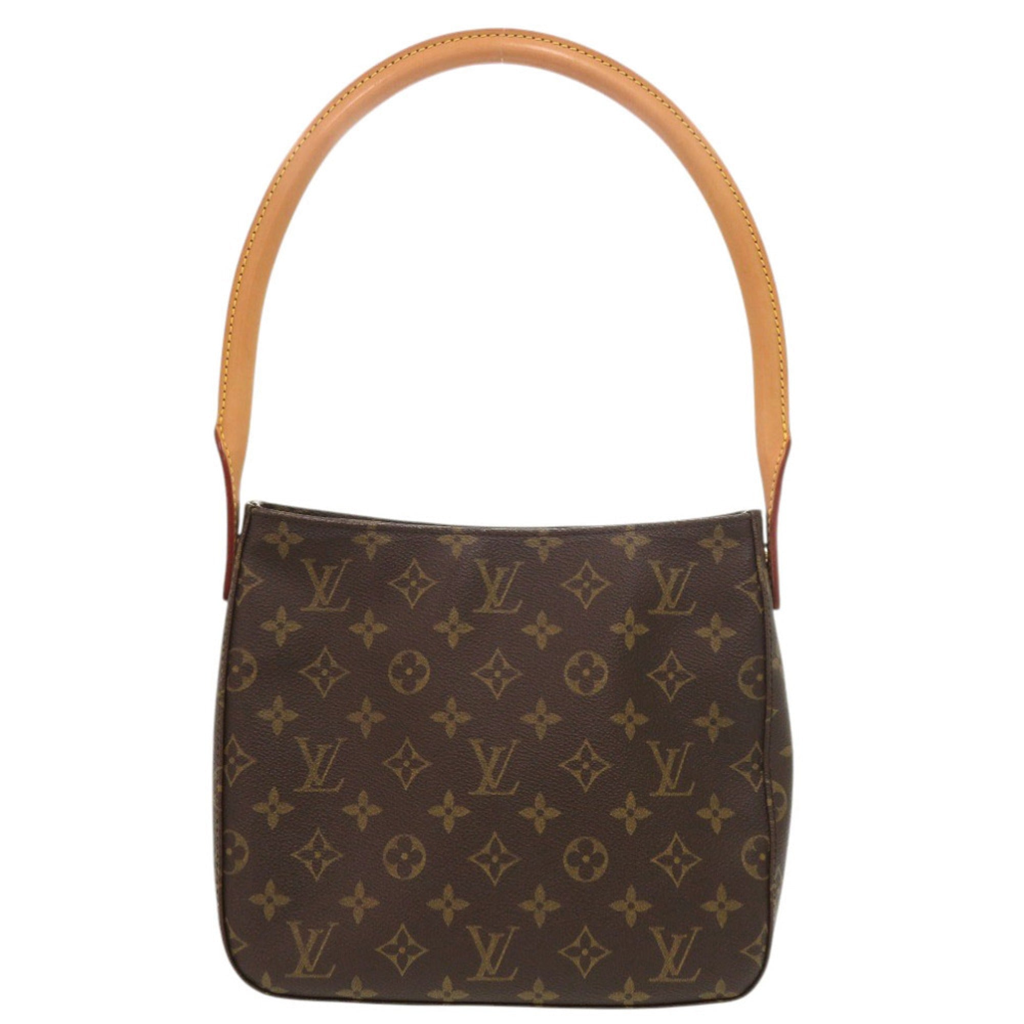 Louis Vuitton Brown Monogram Canvas Shoulder Bag