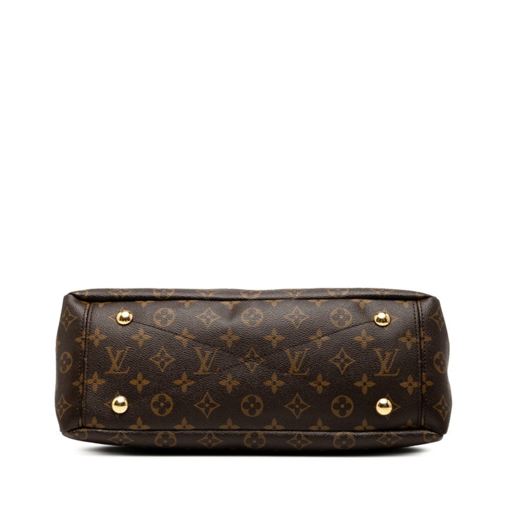 Louis Vuitton Brown Noir Pvc Leather Handbag Shoulder Bag