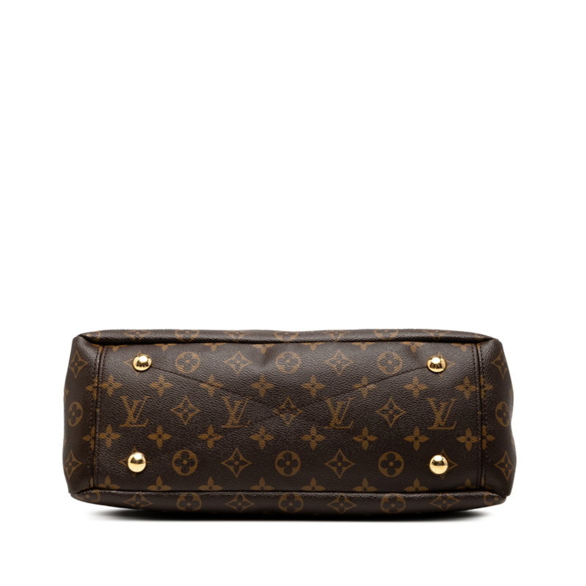 Louis Vuitton Brown Noir Pvc Leather Handbag Shoulder Bag