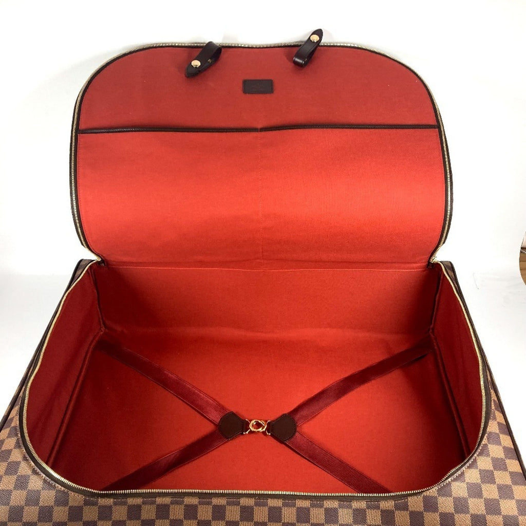 Louis Vuitton Brown Damier Canvas Ebene Damier Canvas Boston Bag