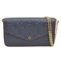 Louis Vuitton Navy Monogram Empreinte Pochette Shoulder Bag