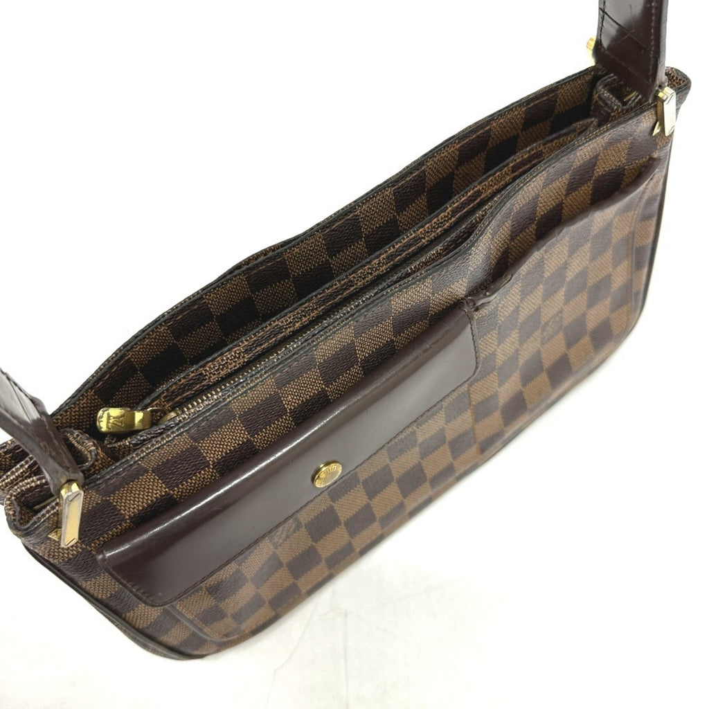 Louis Vuitton Damier Brown Ebene Damier Canvas Shoulder Bag