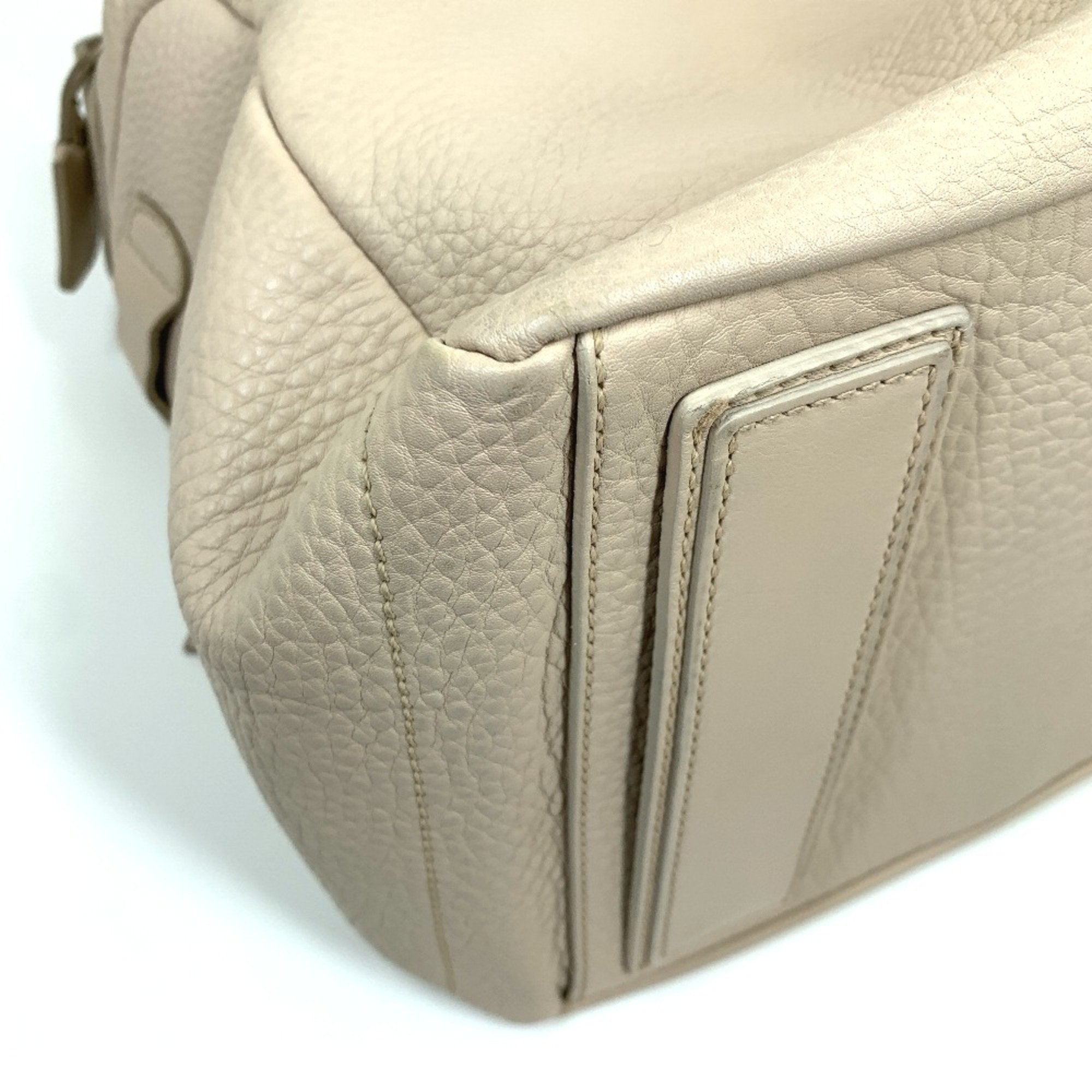 Celine Beige Leather Handbag