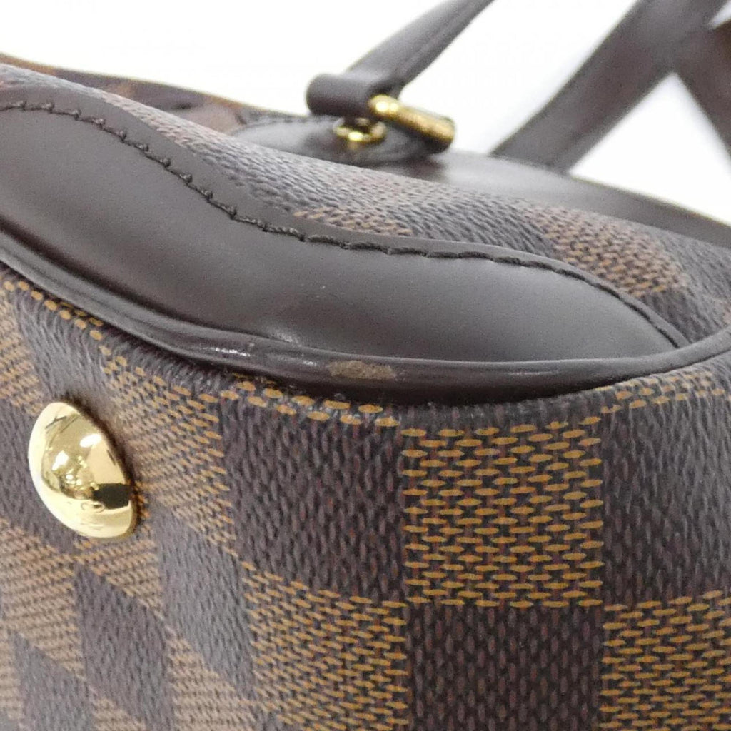 Louis Vuitton Brown Coated Canvas Handbag
