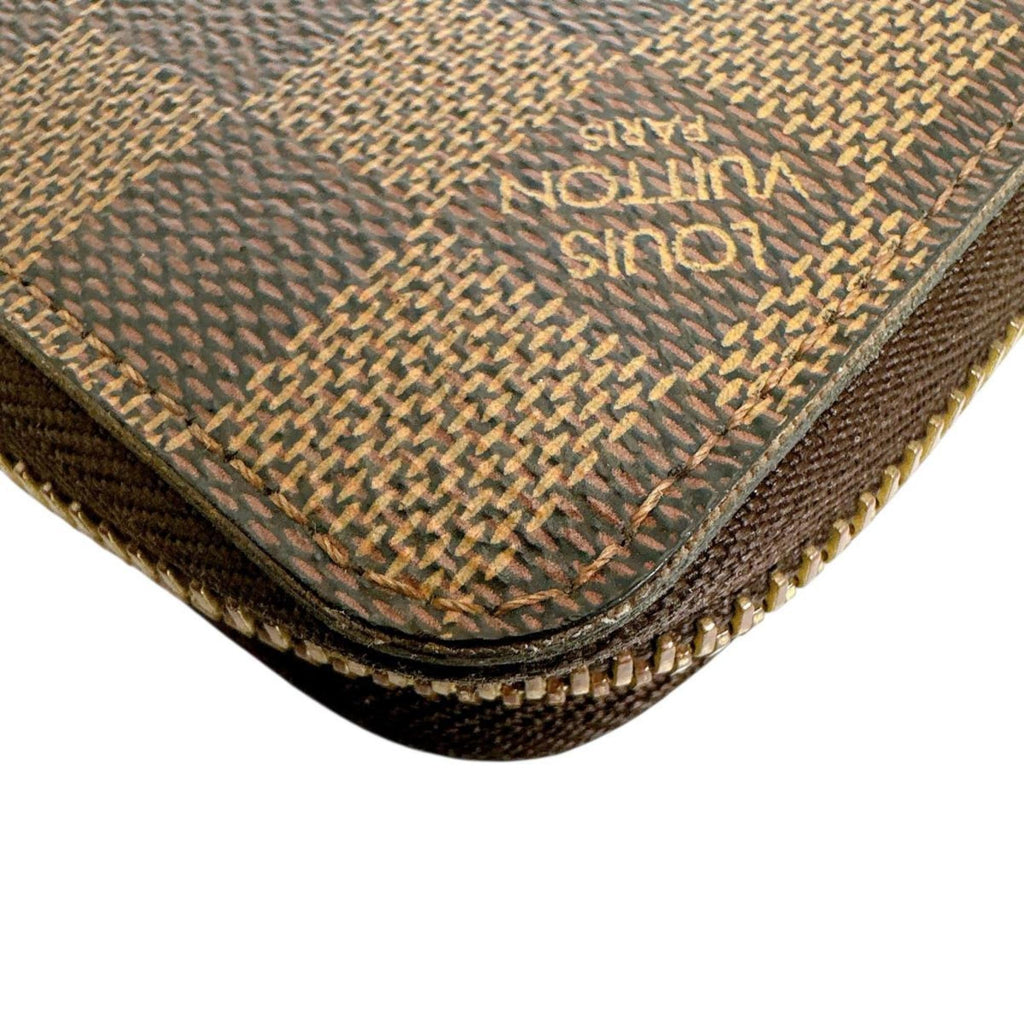 Louis Vuitton Brown Damier Canvas Damier Canvas Long Wallet