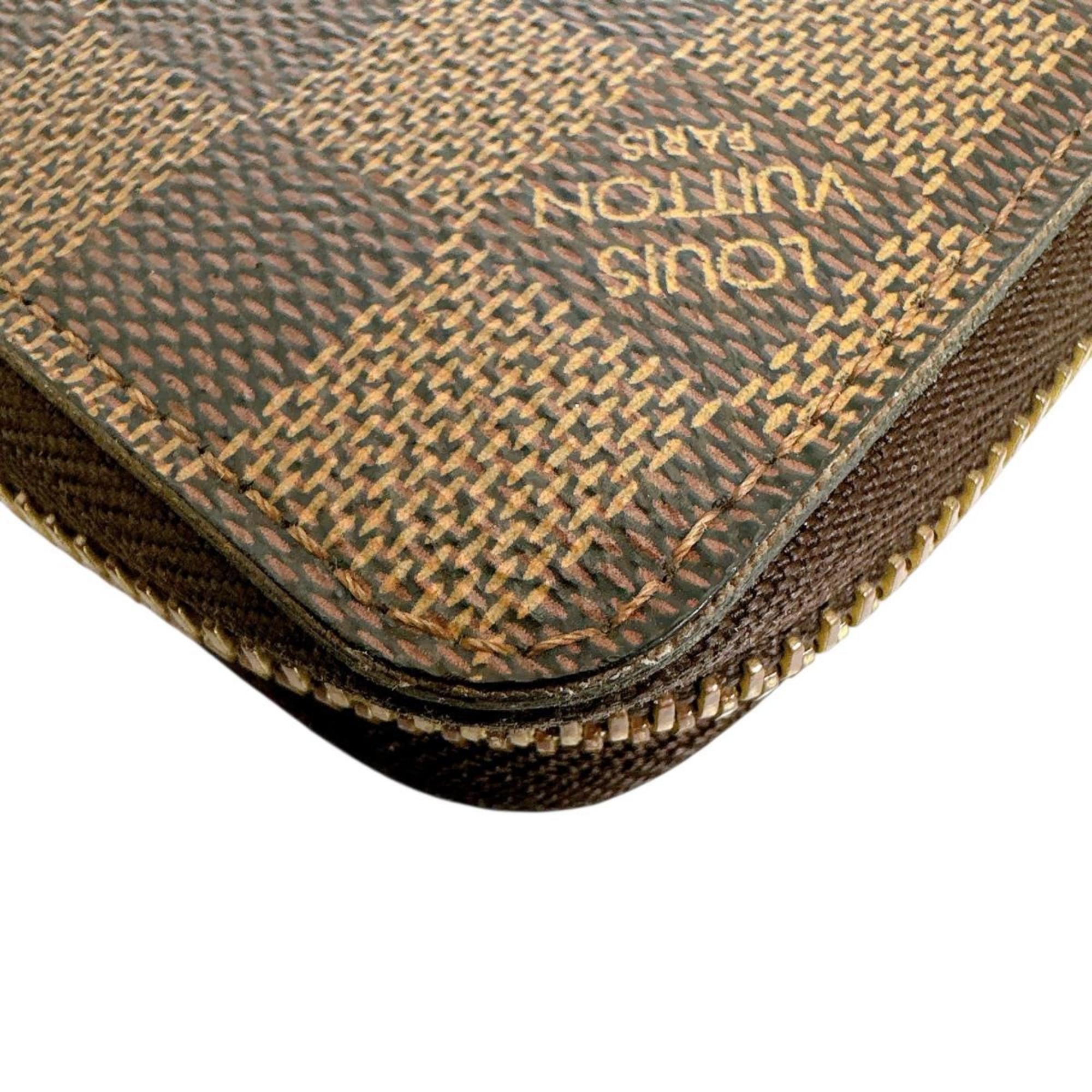 Louis Vuitton Brown Damier Canvas Damier Canvas Long Wallet